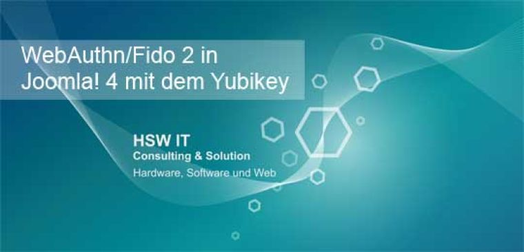 WebAuthn/Fido 2 in Joomla! 4 einrichten mit dem YubiKey
